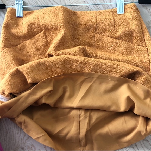 NWOT Outback Red (The Limited) Mustard Skirt - Picture 6 of 8